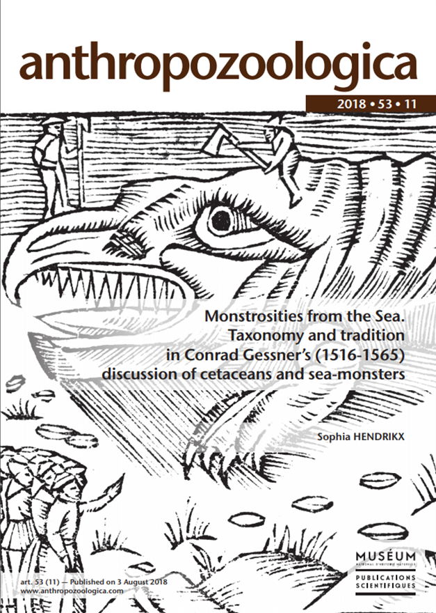 Anthropozoologica Monstrosities from the Sea